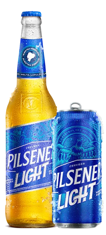 Botella cerveza Pilsener Ligth